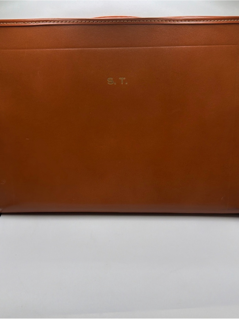 Vintage Mid Century DOPP Chicago Top Grade Cowhide Leather Portfolio Briefcase